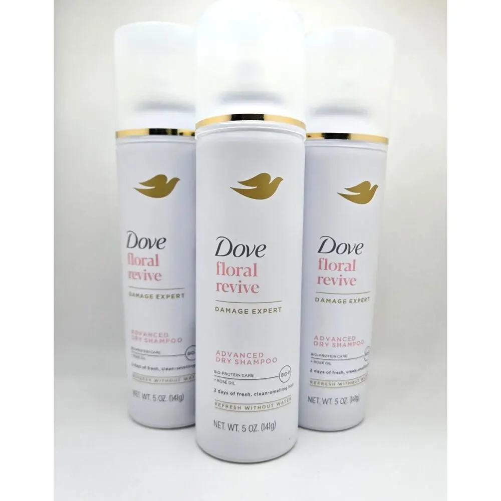 NEW Dove Floral Revive Damage Expert Advanced Dry Shampoo 5oz.